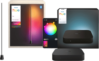 Philips Hue Play Tischleuchte + HDMI Sync Box 4K