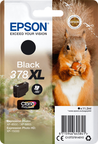 Epson 378XL Cartridge Black