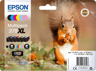 Epson 378XL Cartridges Combo Pack