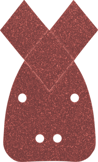 Bosch Schleifpapier-Set K80, K120, K180 (25x)