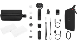 DJI Osmo Pocket 4P (Pro) Creator Combo + BlueBuilt Mikrofasertücher
