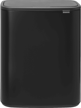 Brabantia Bo Touch Bin 2 x 30 Liter Matt Black