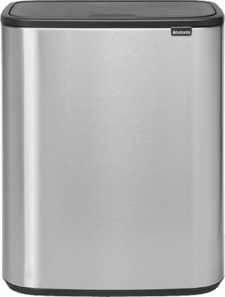 Brabantia Bo Touch Bin 60 Liter Edelstahl Fingerprint Proof
