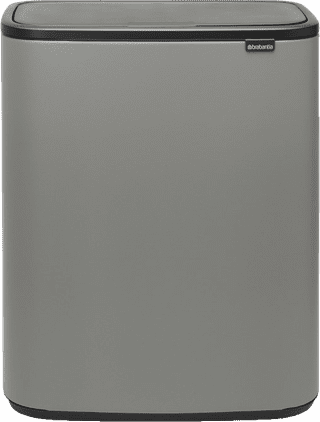 Brabantia Bo Touch Bin 60 Liter Mineral Concrete Grey