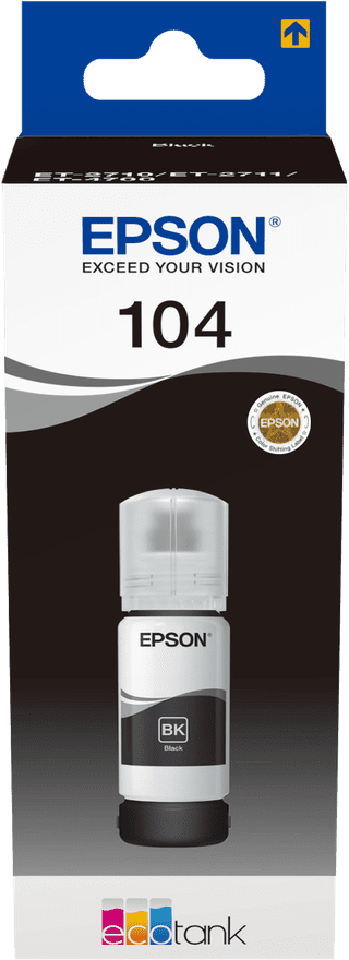 Epson 104 Ink Bottle Black