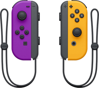 Nintendo Switch Joy-Con Set Neonviolett/Neonorange