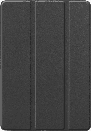 Just in Case Smart Tri-Fold Apple iPad (2021/2020) Book Case Schwarz