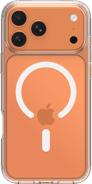 BlueBuilt Protective Back Cover with MagSafe iPhone 17 Pro Max Transparent