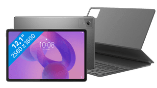 Lenovo Idea Tab 12,1 Zoll 256GB WLAN Grau mit Stylus + Tastaturhülle AZERTY
