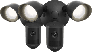 Ring Floodlight Kamera 2. Generation Schwarz Doppelpack