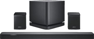 Bose Soundbar 500 5.1 + Bose Surround-Lautsprecher schwarz + Bose Bass Module 500 schwarz