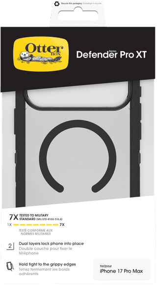 Otterbox Defender iPhone 18 Pro Max / 17 Pro Max Full Body Case mit MagSafe Transparent