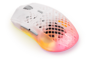 SteelSeries Aerox 3 Gen 2 Kabellose Gaming-Maus Ghost