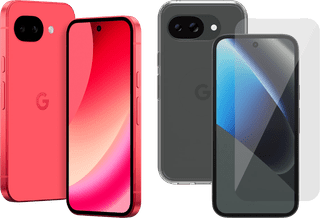 Google Pixel 10a 128GB Rot 5G + Basis-Zubehörset