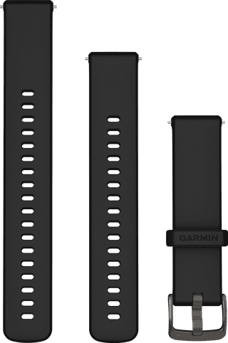 Garmin Silicone Strap Black 18mm