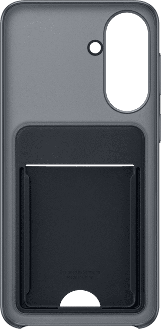 Samsung Galaxy A57 Card Slot Backcover Schwarz