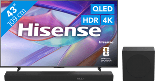 Hisense QLED 43 Zoll E79S (2026) + Hisense HS3100