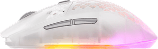 SteelSeries Aerox 3 Gen 2 Kabellose Gaming-Maus Ghost