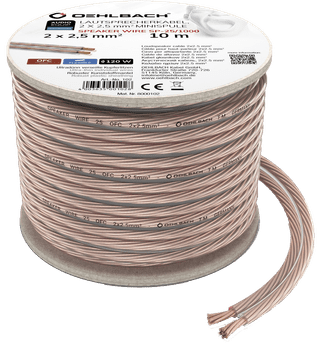 Oehlbach Lautsprecherkabel (2 x 2,5 mm) 10 Meter