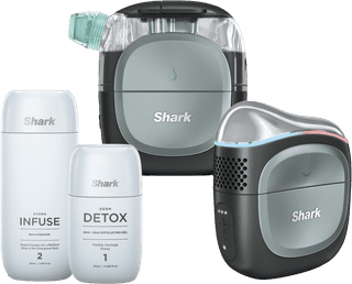 Shark FacialPro Glow + DePuffi FH320EUBK Schwarz