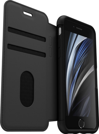 OtterBox Strada Apple iPhone SE 2022/SE 2020/8/7 Book Case Black