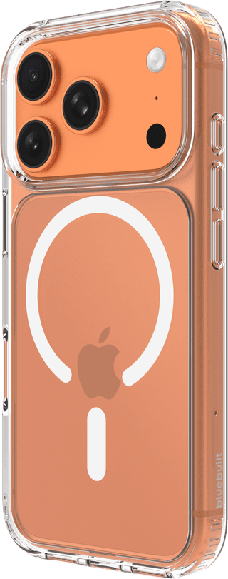 BlueBuilt Protective Backcover mit MagSafe iPhone 17 Pro Transparent