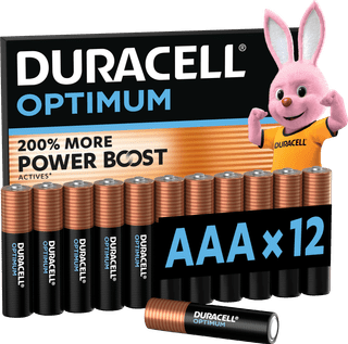 Duracell Optimum AAA-Batterien 12 Stück