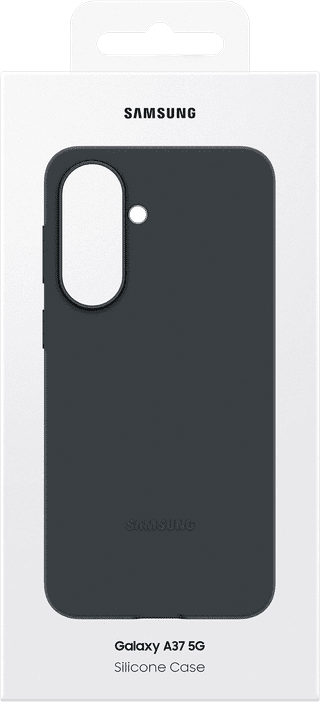 Samsung Galaxy A37 Silicone Back Cover Black