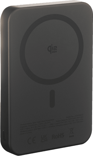 Zens Wireless Powerbank mit MagSafe und Qi2.2 10.000 mAh Schwarz