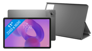 Lenovo Idea Tab 11 Zoll 256GB WLAN Grau mit Stylus + Book Case Grau