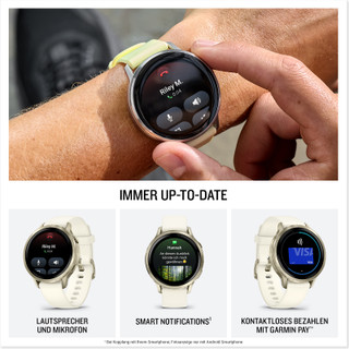 Garmin Venu 4 Silber/Lila 41 mm