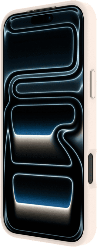 BlueBuilt MagSafe Hülle iPhone 18 Pro Max Beige + Powerbank 5.000 mAh Grau