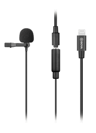 Boya BY-M2 Lavalier Mikrofon mit Lightning-Kabel