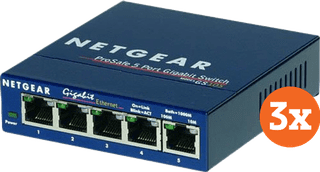 Netgear GS105 3er-Pack