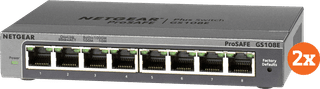 Netgear GS108E Duo Pack