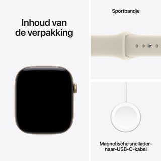 Apple Watch Series 12 46mm Gold Sport Band M/L