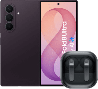 Samsung Galaxy Z Fold8 Ultra 512GB Lila 5G + Samsung Galaxy Buds4 Pro Schwarz