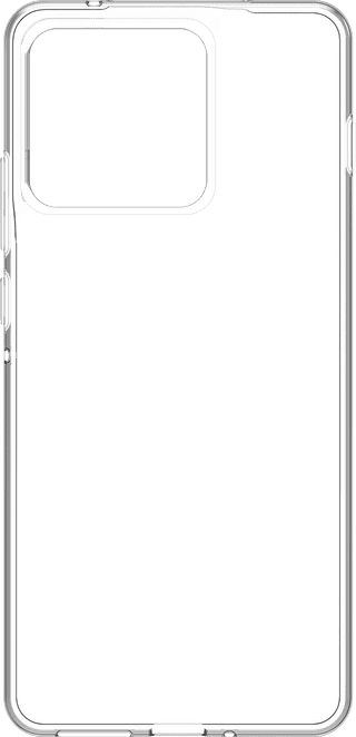 Just in Case Soft Design Motorola Edge 70 Back Cover Transparent