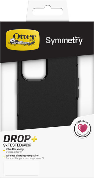 Otterbox Symmetry Apple iPhone 12 / 12 Pro Backcover Schwarz