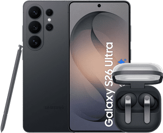 Samsung Galaxy S26 Ultra 512GB Schwarz 5G + Samsung Galaxy Buds4 Pro Schwarz