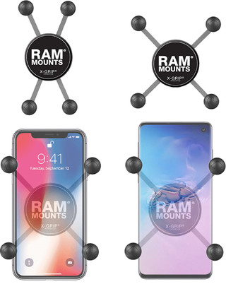 RAM Mounts Universal-Telefonhalter Auto Saugnapf Windschutzscheibe/Armaturenbrett Groß