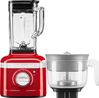 KitchenAid Artisan K400 5KSB4026EER Empire Red + Citrus Press Attachment