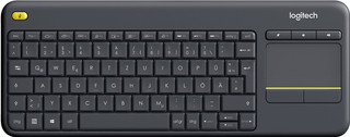 Logitech K400 Plus Wireless Touch Black QWERTZ