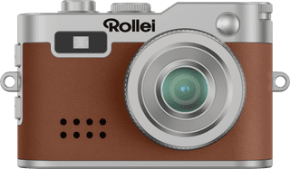 Rollei Mini Digitalkamera Braun