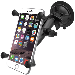 RAM Mounts Universal-Telefonhalter Auto Saugnapf Windschutzscheibe/Armaturenbrett Groß