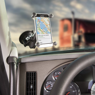 RAM Mounts Universal-Telefonhalter Auto Saugnapf Windschutzscheibe/Armaturenbrett Groß