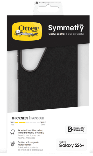 Otterbox Symmetry Samsung Galaxy S26 Plus Backcover Schwarz