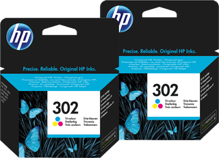 HP 302 Cartridges Color Duo Pack