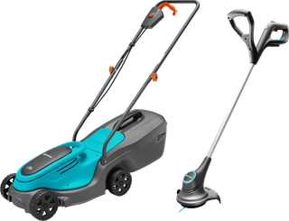 GARDENA PowerMax 30/18V P4A Solo + GARDENA SmallCut 23/18V P4A Solo (ohne Akku)