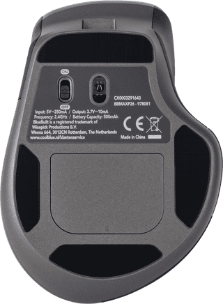 BlueBuilt Maximus Pro Kabellose Ergonomische Bluetooth-Maus